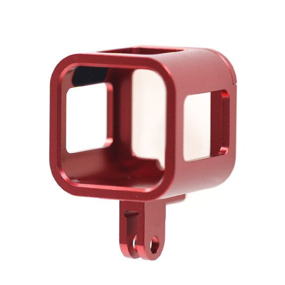 AnjieloSmart-carcasa de aluminio para GoPro hero4/5 session, funda protectora de marco de sesión: Red