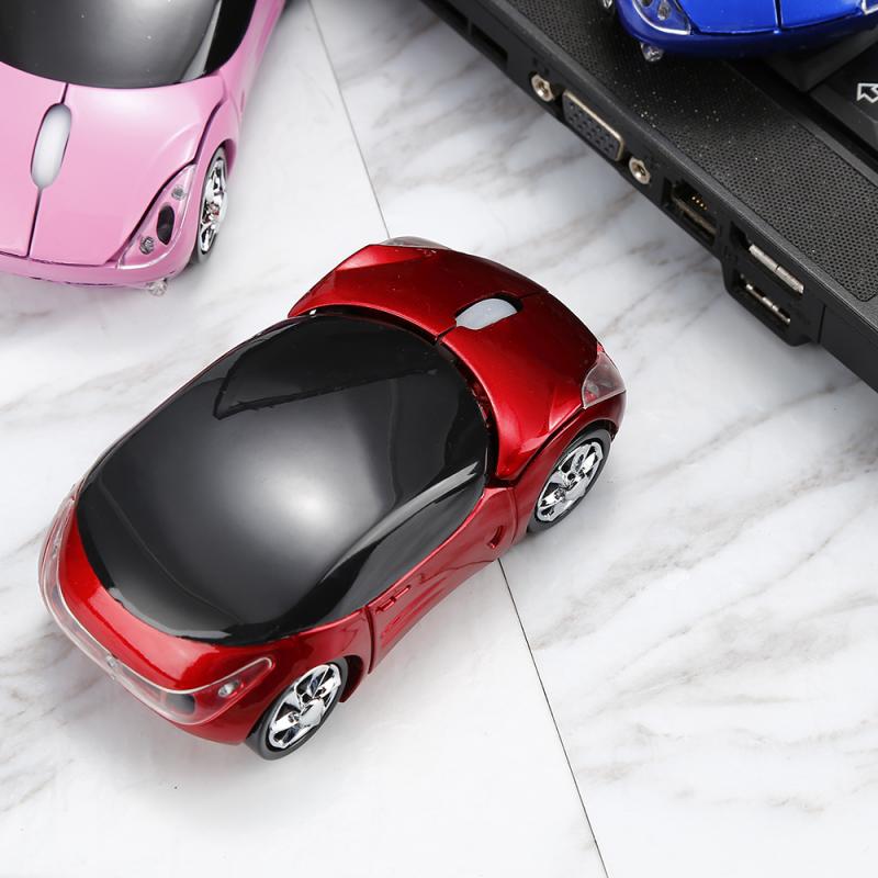 2.4GHZ Car Mouse Wireless Mouse Cool Car Shape Mice 1600 DPI Optical Gaming Mouse Wireless With Computer USB Receiver