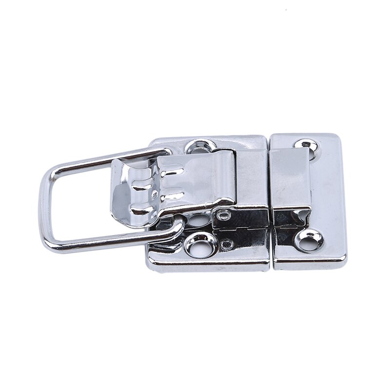 Loquet à bascule chromé en acier inoxydable de , 1 pièce, pour coffre, valise, outil, fermoir