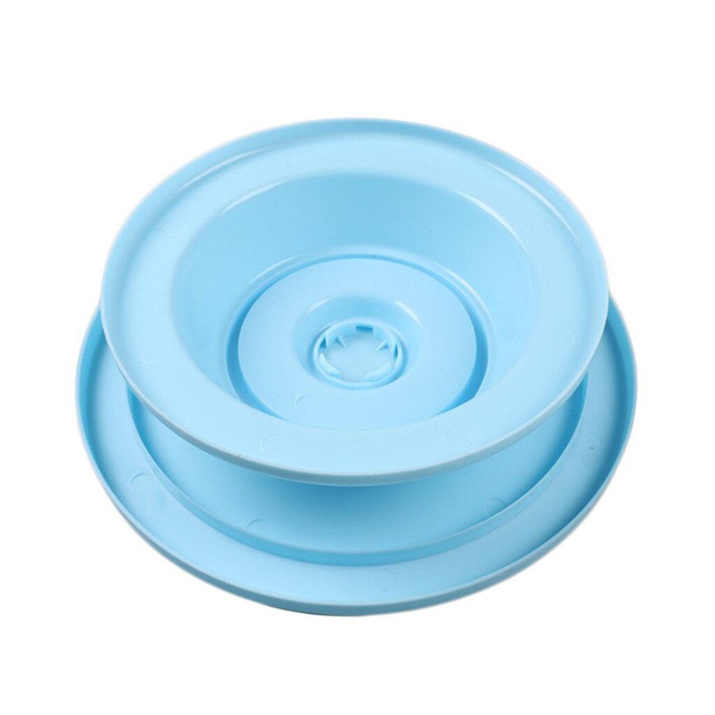 11 'Roterende Taart Draaitafel Taart Stand Spinner Voor Taart Decoratie Blauw