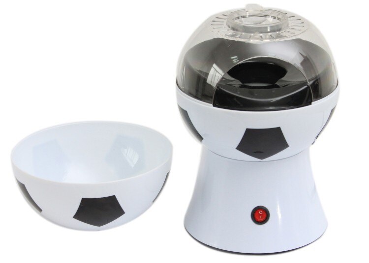 Home Mini Popcorn Machine 1200W Fully Automatic Air DIY Popcorn Machine Household Carnival Corn Popper Making Machine: Default Title