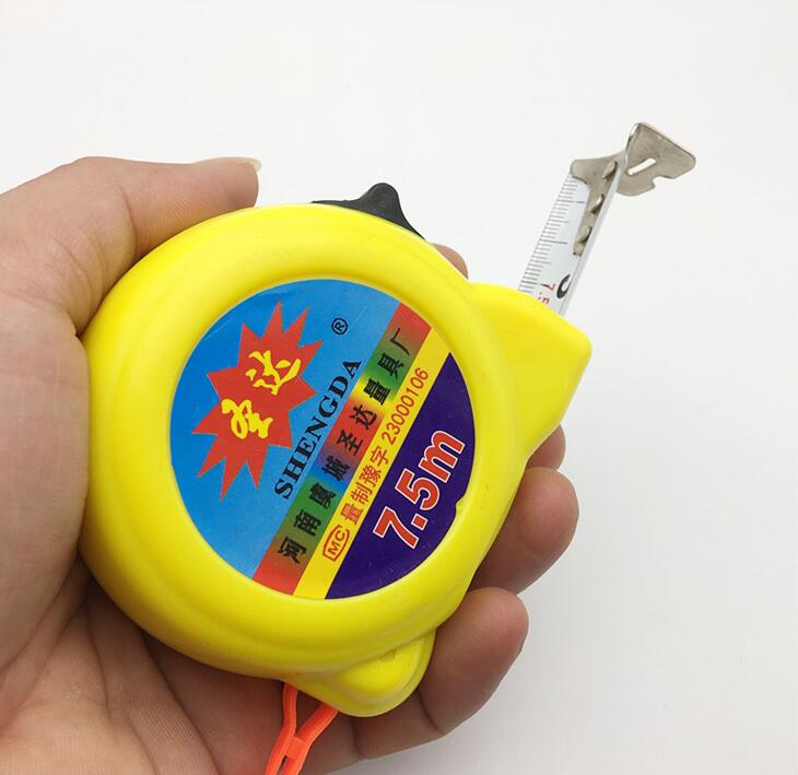 3/5/7.5/10 meters Measuring Tape Double Side Steel Flexible Rule Side Steel Measuring tape measure retractable Measure Tools: 7.5m