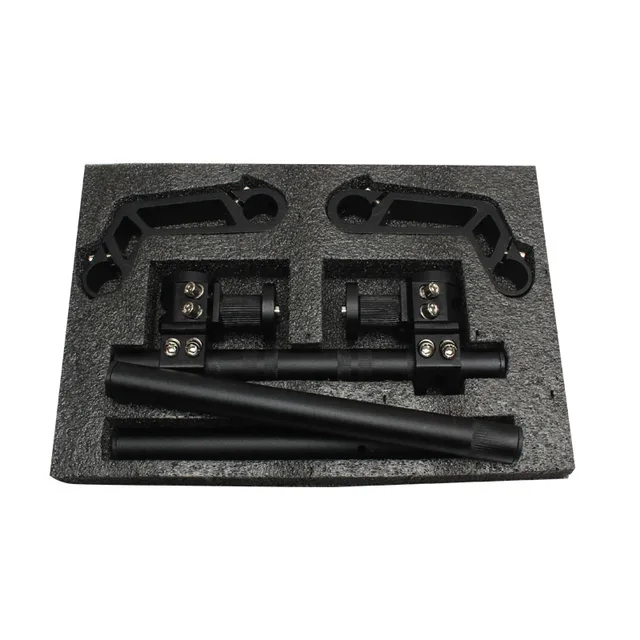 Motorrad 7/8 "22mm CNC Lenker abnehmbar verstellbar Lenkstange System 125ccm Grube Fahrrad Schmutz Fahrrad Moto-Cross Rolle