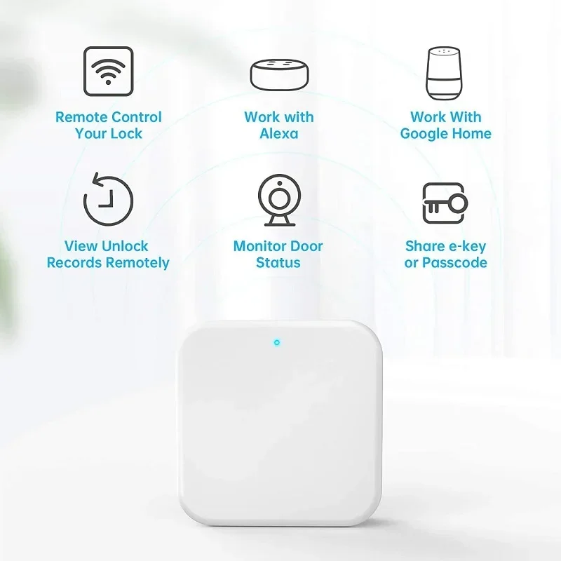 G2 TTlock Hub 2,4G WIFI Gateway für Smart Türschloss Bluetooth TTlock APP Remote Unlock Benutzer Mangement Hub