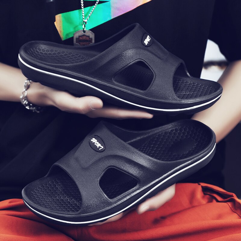 Zomer Mannen Slippers Strand Sandalen Anti-Slip Zapatos Hombre Casual Schoenen TX232
