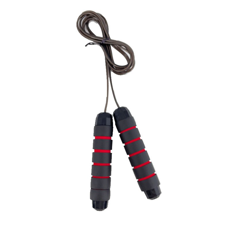 springen Seil Verwicklung-Freies Schnelle Geschwindigkeit Springen Seil Kabel mit Kugellager Stahl Springseil Fitnessstudio Fitness Hause ÜSpund schlanken Körper: rot