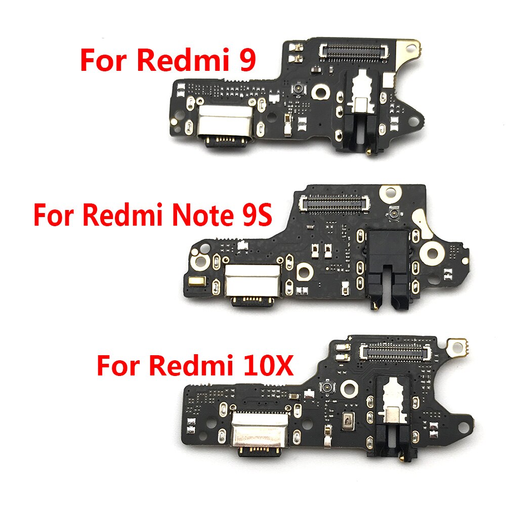 5 Stks/partij Usb Charger Charging Dock Port Connector Flex Kabel Voor Xiaomi Redmi 8 8A 9 10X Note 9 9S Note9 Note9S