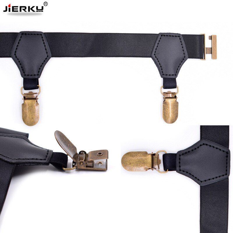 Ligueros para calcetines de hombre, tirantes de pierna para caballero, tirantes de camisa, tirantes elásticos, uniforme de negocios, camisa con tirantes, ligas WJ001