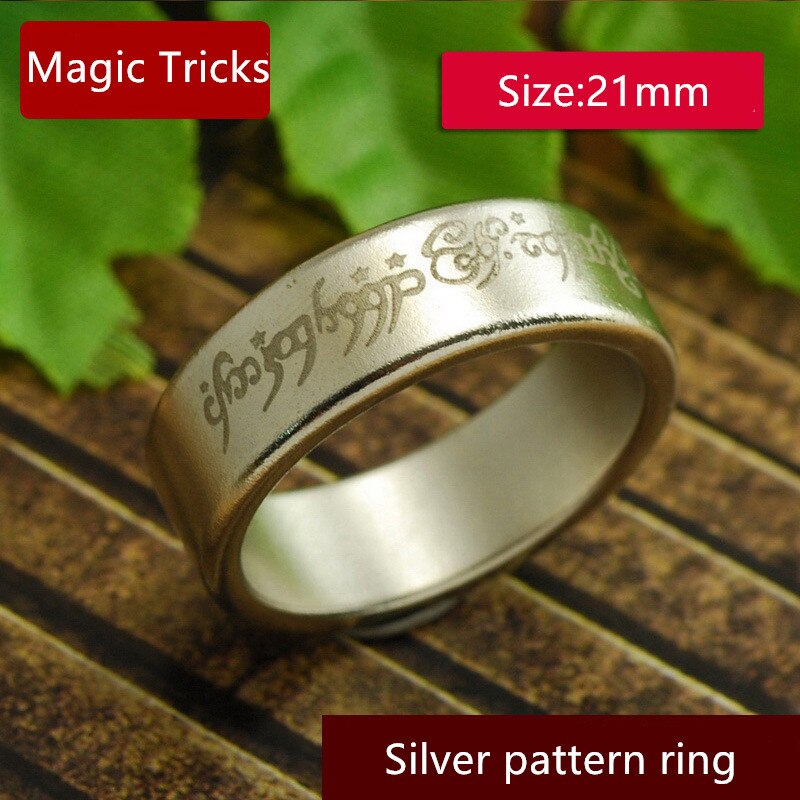 Fantasy Magic Toys 18mm/19mm/20mm/21mm Accessories Magnetic Ring for Magic Tricks Magic Magnetic Ring: 21mm