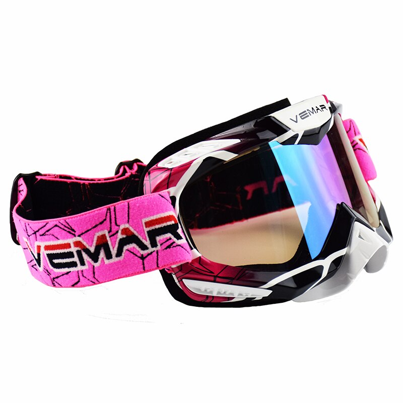 Vemar motocross briller atv mtb offroad hjelm briller snowboard ski sport gafas utendørs langrenn vindtette ridebriller