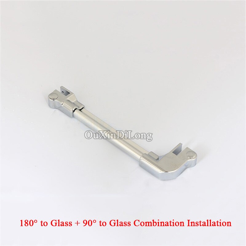 Brand 2PCS Bath Shower Screen Aluminum Alloy waterproof strips glass door seals length:600mm/700mm (No other Accessory)