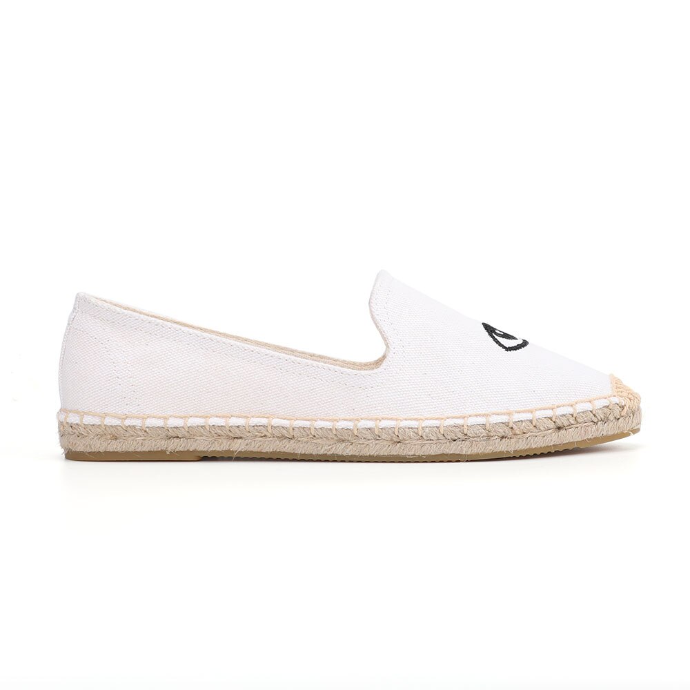 2019 ograniczone w czasie ograniczone mieszkania baletowe konopie bawełniane tkaniny Sapatos Zapatillas Mujer Casual Tienda Soludos espadryle na mieszkanie