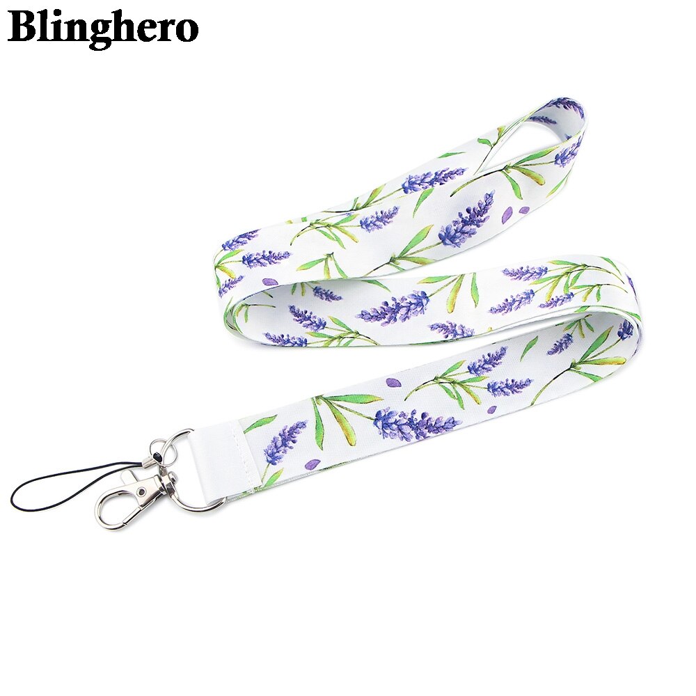 CA1521 Gsm Riem Leuke Cartoon Bloem Lanyard Neck Strap Voor Key Id-kaart Badge Houder Diy Opknoping Touw Lariat Lanyards