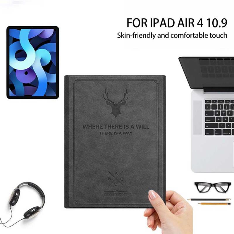 Magnetische Case Voor Ipad Air 4 10.9 Case Shockproof Folio Cover Voor Apple Potlood En Toetsenbord Houder Voor Ipad Air 4