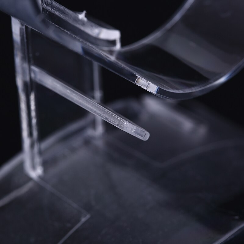 1pc Plastic Clear Wrist Watch Display Rack Holder Clear Acrylic Watch Display Holder Stand Rack Tool Show Case Stand Tool