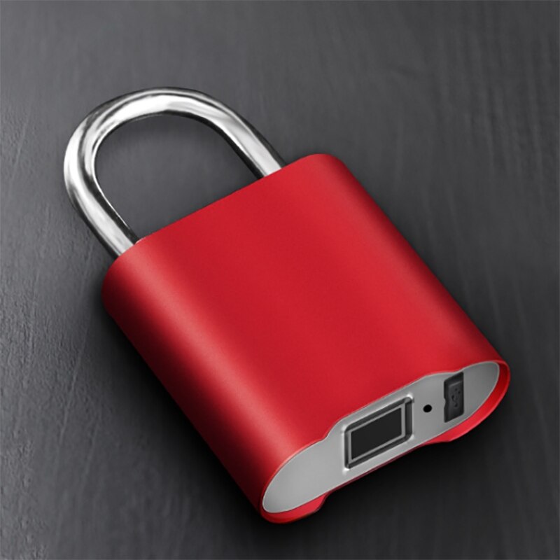 Älykäs sormenjälki elektroninen riippulukko-älykäs bluetooth-yhteys, sovellustuki, usb-latausturvallinen kannettava lukko, vesitiivis
