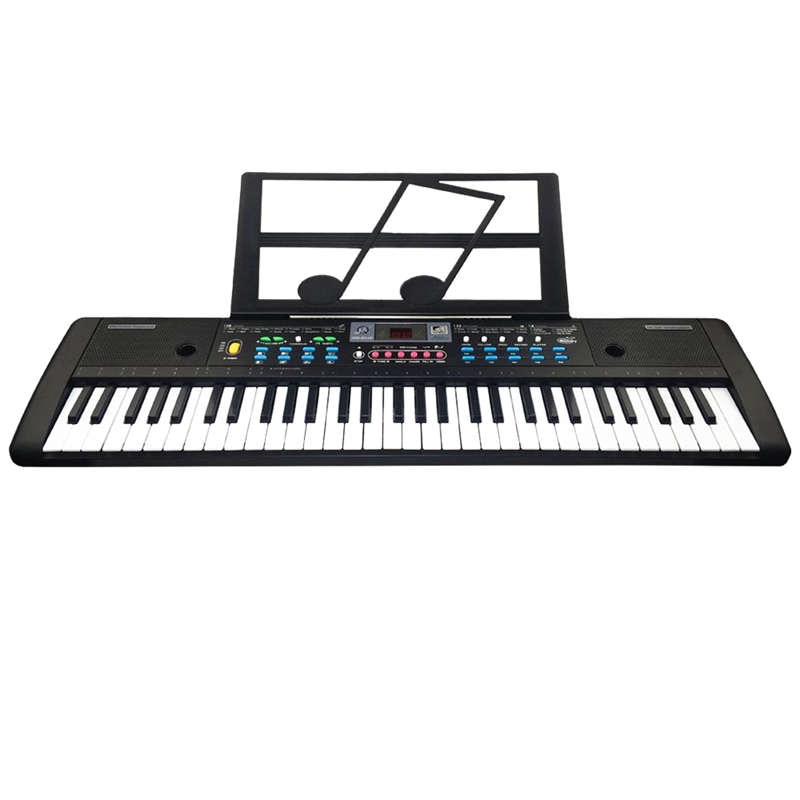 61 Keys Digital Electronic Keyboard And Microphone Electric Led Music,Us Plus