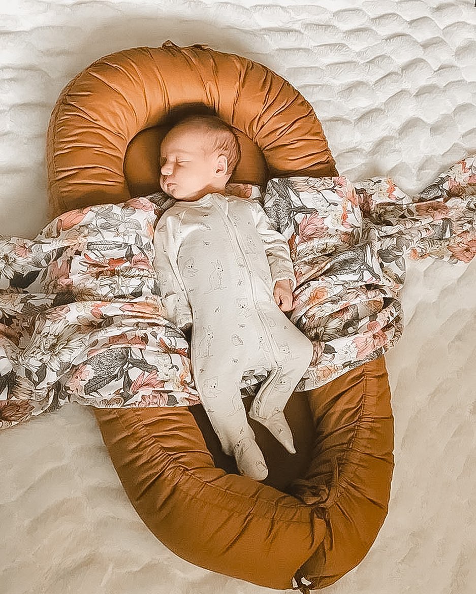 90x50cm Newborn Baby Lounge Essential Baby Nest Toddler Travel Nest Bed with Pillow Infant Portable Crib Cotton Cradle