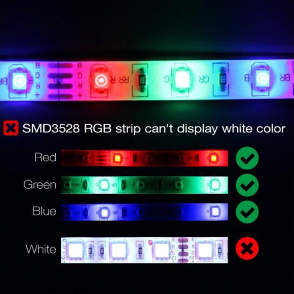 Led Strip Licht 2835 SMD RGB Tape 5M 10M 15M 20M DC12V 3528 Flexibele RGB LED streep Lint Diode 24Key Controller WIF Adapter
