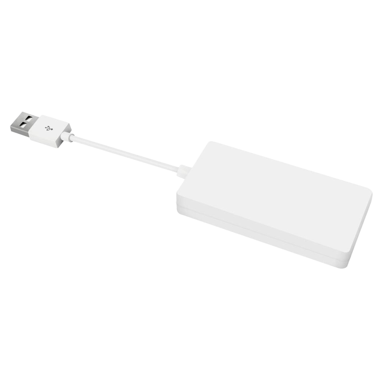 Trådløs /android auto smart link usb dongle til android navigationsafspiller, hvid