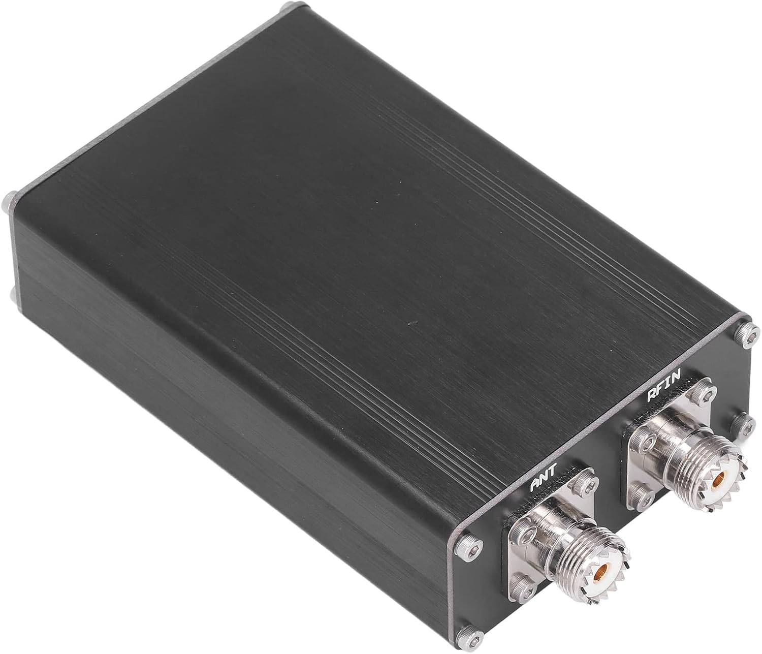 Antenna Tuner Mini Automatic Mini Antenna Tuner Antenna Tuner for Radio Equipment 1.8~55MHz 0.96IN with Housing ATU‑100