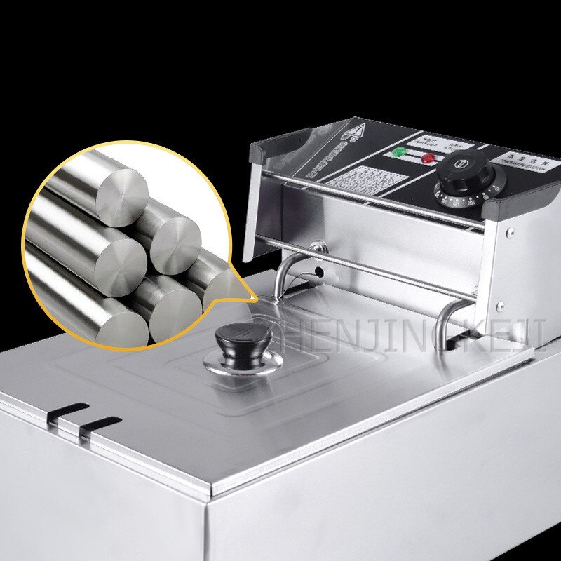 220-240V Kitchen Appliances kitchen cooking Home Electric fryer Fried Chicken Stove Frying Machine Electric Fryer 2500W