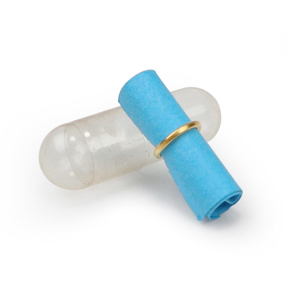 Mini papier de message mignon en capsule, pour lettre d&#39;amour, pour des de noël avec souhait, de couleur claire, 100 pièces par lot