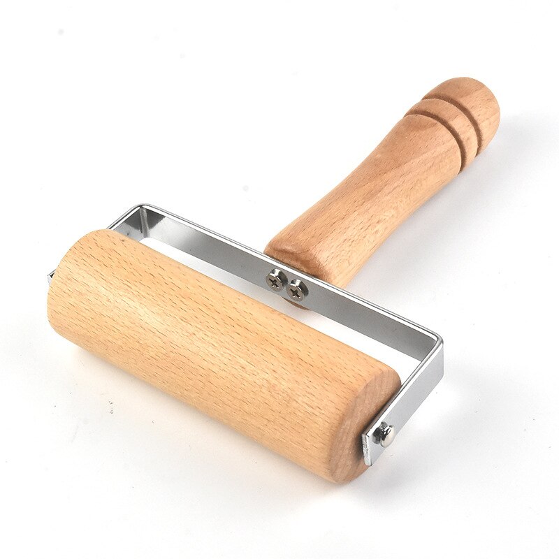 Wooden Rolling Pin, Hand Dough Roller for Pastry, Fondant, Cookie Dough, Chapati, Pasta, Bakery, Pizza. Kitchen tool: 225g