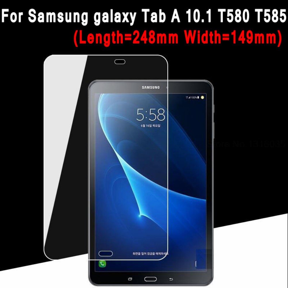 Protecteur d'écran, en verre trempé pour Samsung Galaxy Tab a8 8.0 10.1 10.5 9.7 A7 10.4 T500 T590 T510 T580 P580 T350 T290