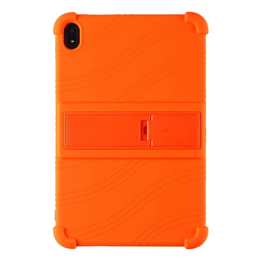 Case For Nokia T20 10.36 Android Nokia t20 TA-1392 Shell Shockproof Kids Safe Silicone Portable Kickstand Tablet Protect Cover: Orange
