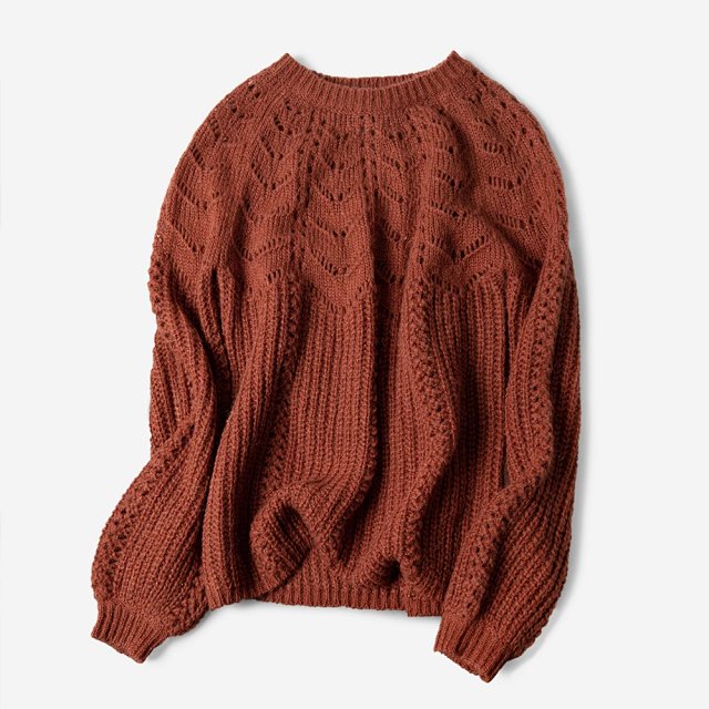 Elfbop Dames Wit/Blauw/Geel/Groen/Bruin Breien Mohair & Wol Hollow Out Trui Trui Top Stijl Jumper