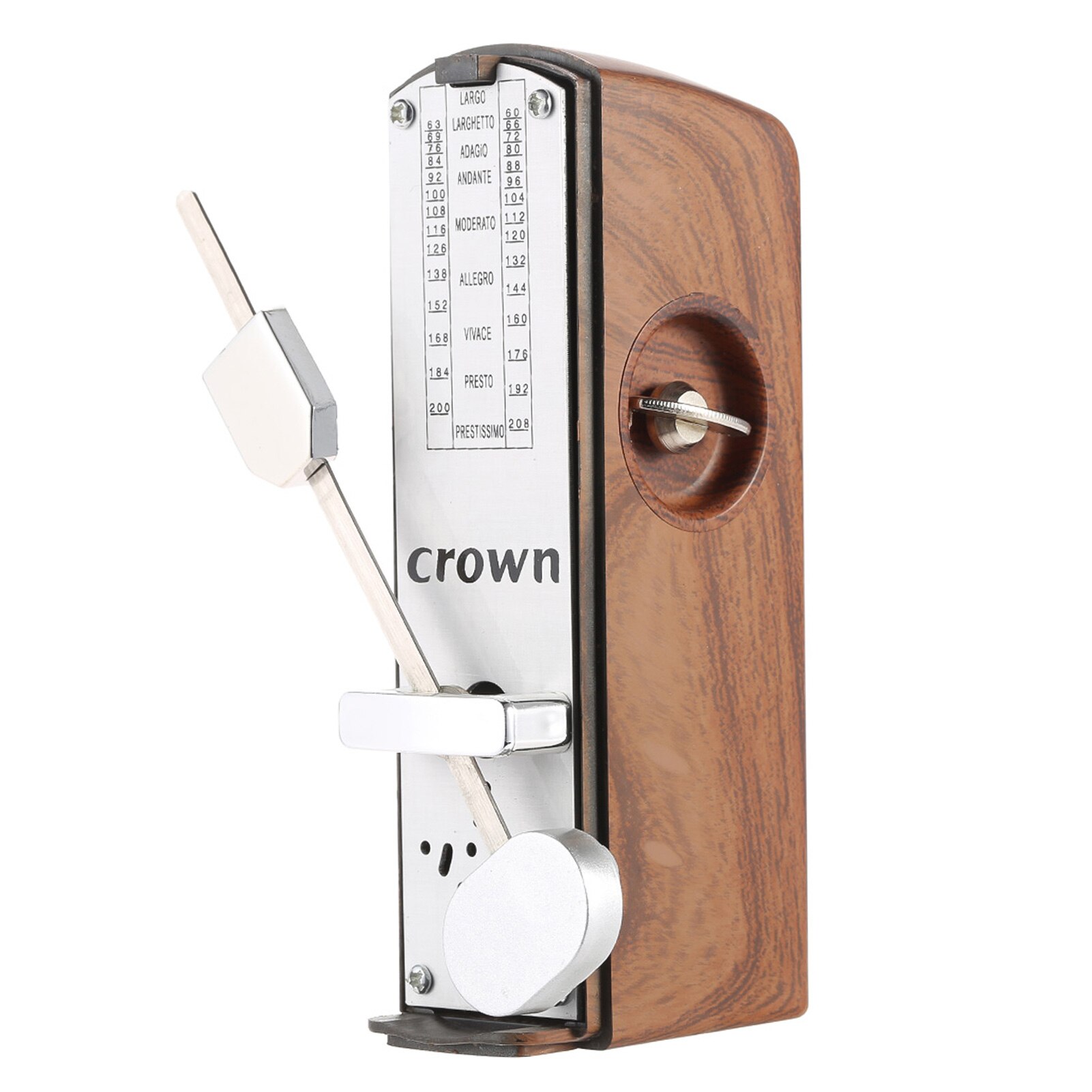 Portable Mini Mechanical Metronome Universal Metronome 11cm Height for Piano Guitar Violin Ukule Chinese Zither Music Instrument