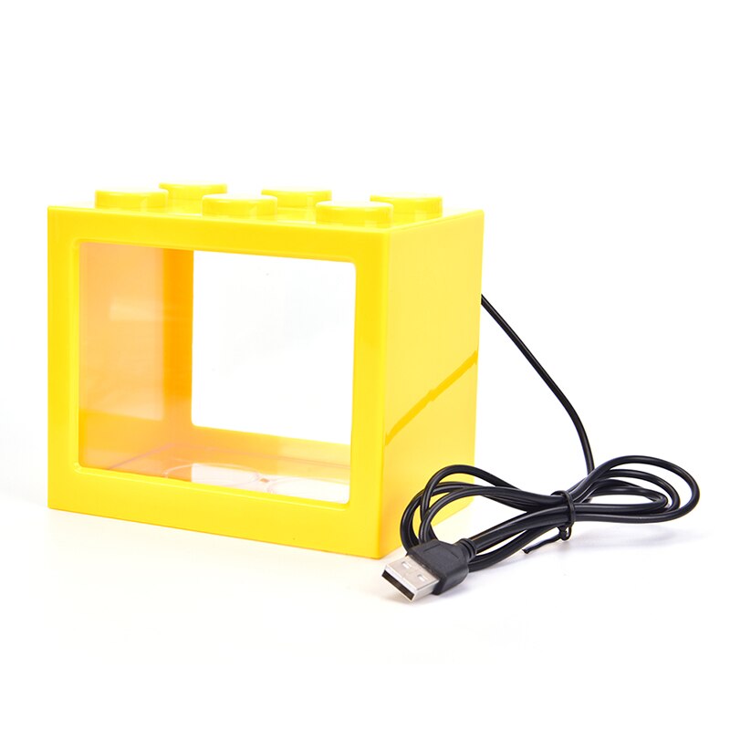 Mini Fish Tank Fish Tank Home Office Sofa Desktop Aquarium Turtle Tank: YL
