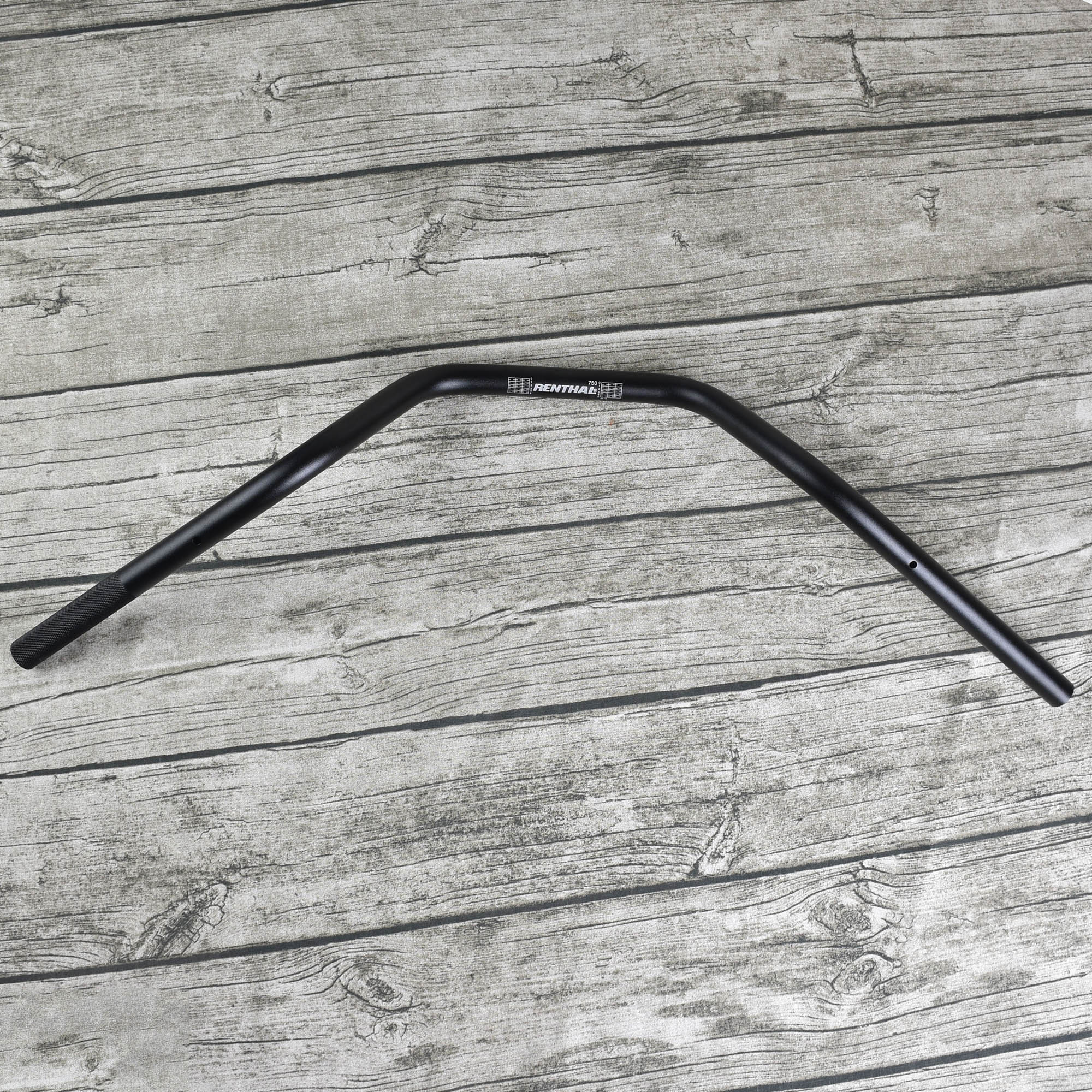 Motorfiets Stuur 22Mm Voor Renthal Aluminium Anti-Roest Stuurwiel Voor Scrambler Pit Bike NC750X Exc Z750 XJ6 FZ1: Black