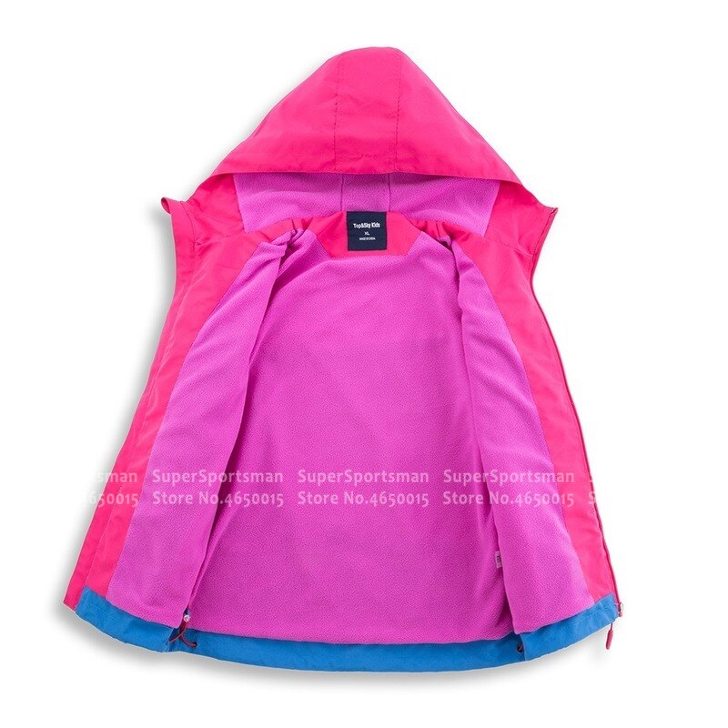 Vinter fleece softshell dreng pige kompas vandtætte jakker børn sport vandrefrakker børn camping ski windbreaker tøj