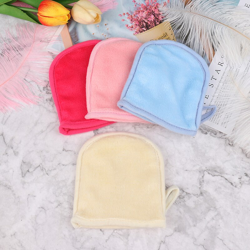 Reusable Microfiber Face Cloth Magic Face Towel Makeup-Remover Cleansing Glove For Women