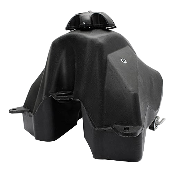 Fuel Gas Tank With Cap – Replacement For XR50/CRF50 Pit Bikes, SR70, SR125 Dirt Bikes, Black ABS Plastic