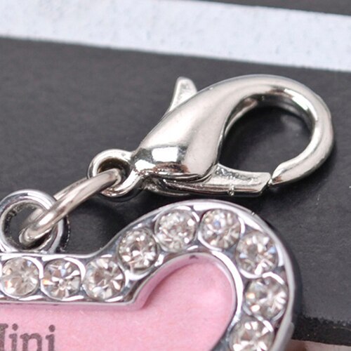 Knogleform kæledyr id navneskilt adresse vedhæng hund hvalpehalsbånd anti-tabt kort habitat indretning hundemærke