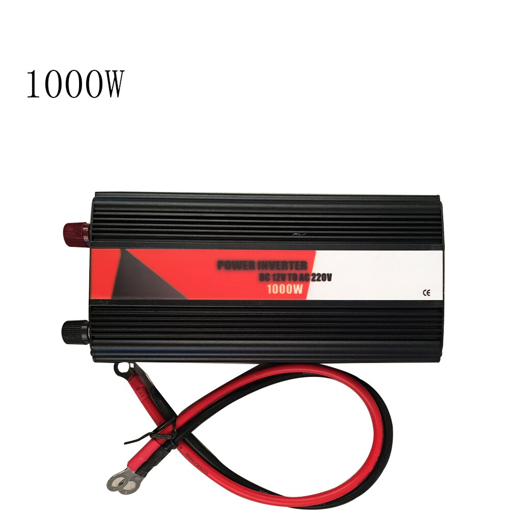 Vehicle Inverter 12V-220V 1000W Household Power Converter: Default Title