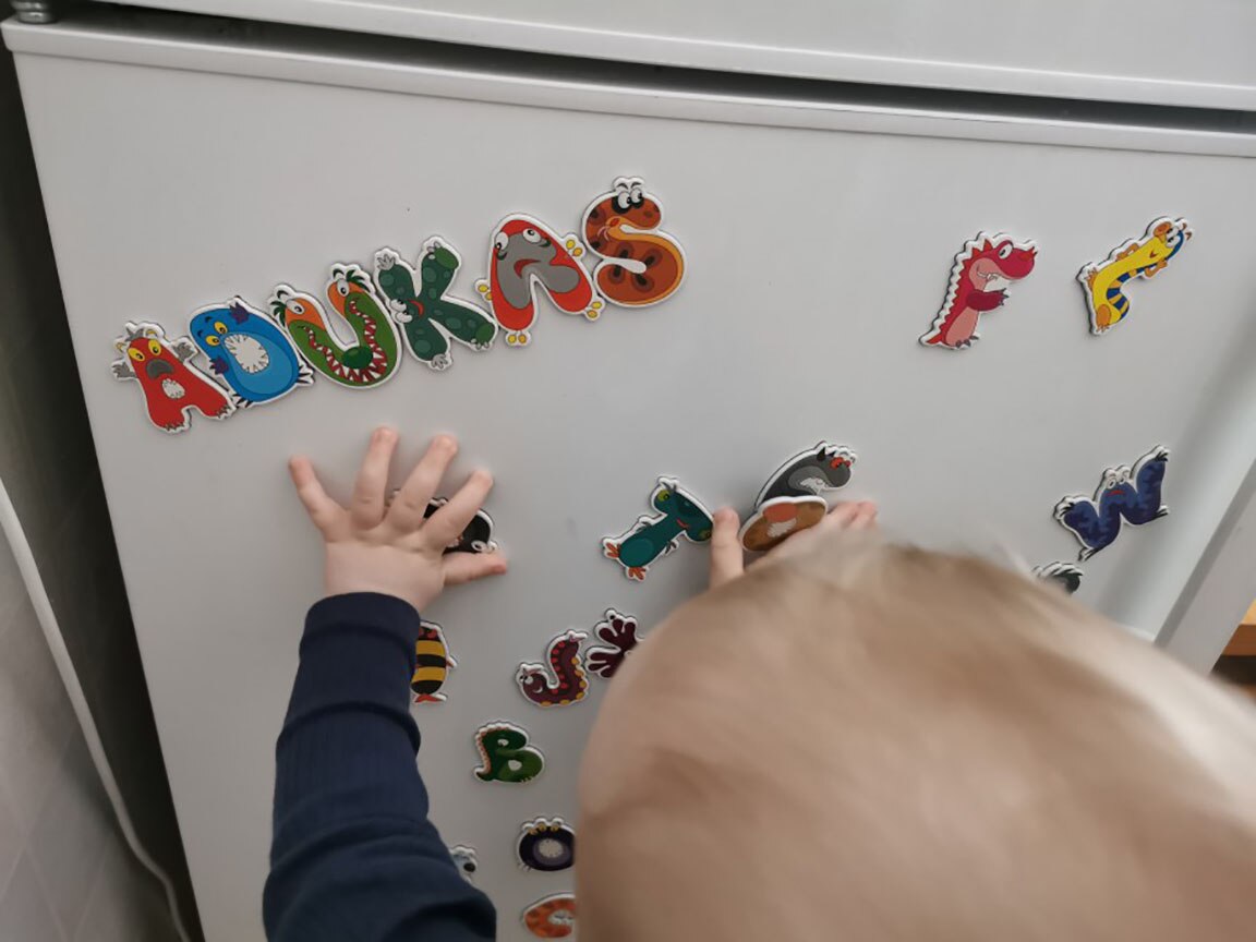 Cartoon Animal Fridge Magnets for Kids Children Toys Alphabet Letters Numbers Magnet for Refrigerator Stickers Decor for Kitchen