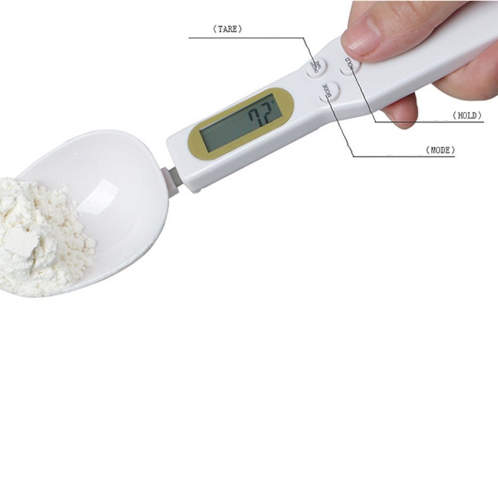 Maatlepel 500G/0.1G Nauwkeurige Digitale Maatlepels Keuken Maatlepel Gram Elektronische Maatlepels Lcd Display