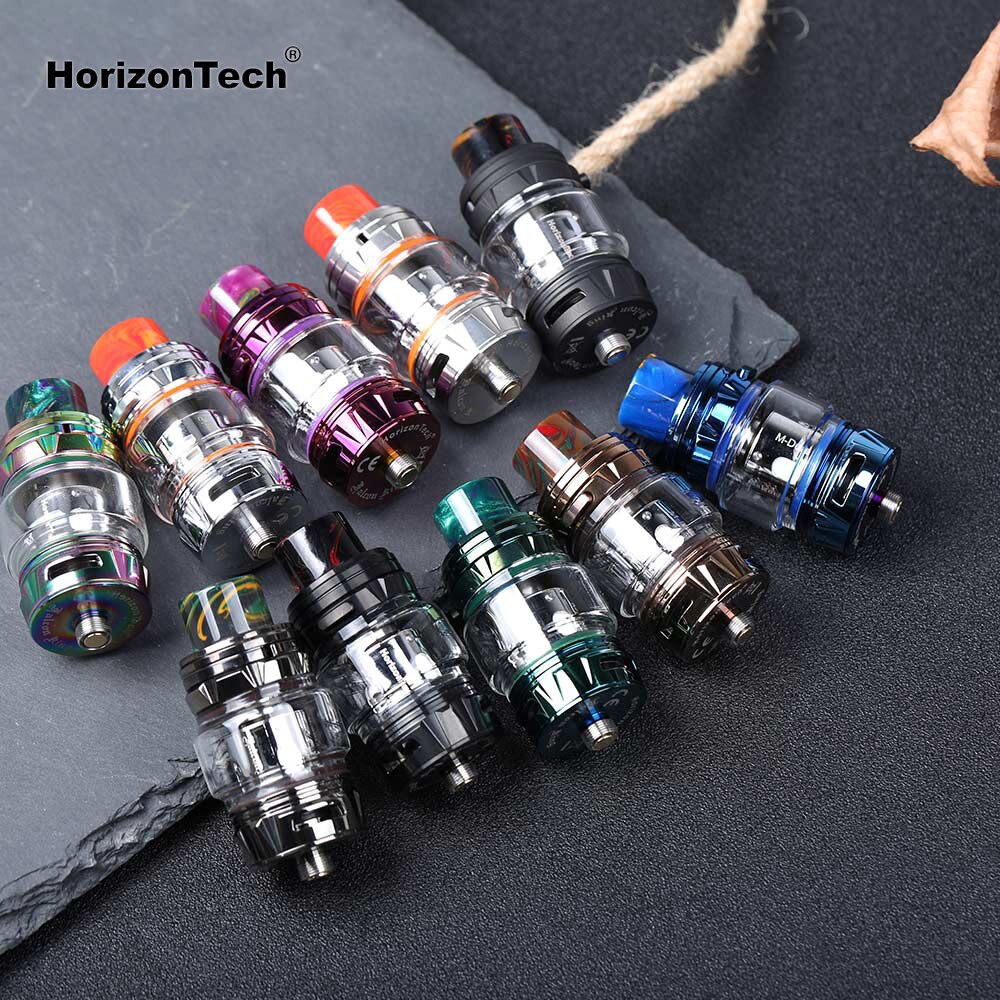 Original HorizonTech Falcon King Tank Bulb Vape Tank 6ml Capacity Atomizer Add 3pcs M1+ / M-Dual Coils Core Head E-Cigarette