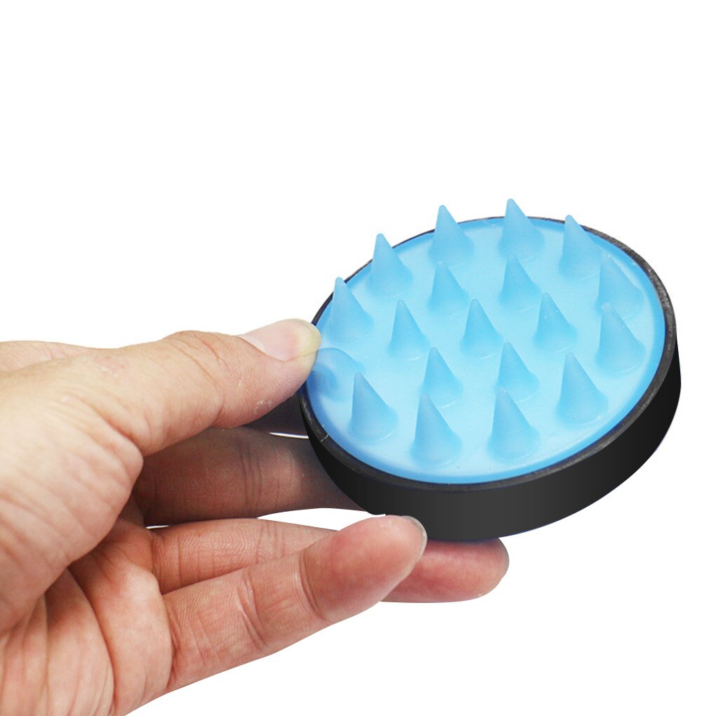 Silicone Hair Comb Head Body Shampoo Scalp Massage Brush Comb Hair Washing Comb Shower Brush Bath Spa Slimming Massage Brush