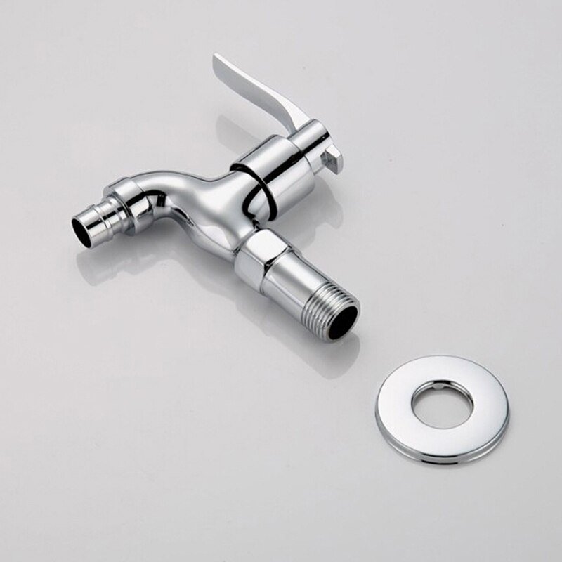 Muur Gemonteerde Enkele Koude Wasmachine Kraan Hand Kraan Tuin Kraan Badkamer Wc Kraan