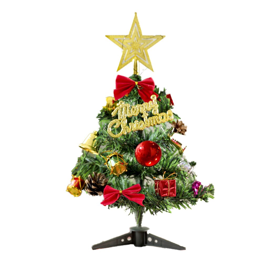 Christmas Tree, Small Cute Christmas Tree with Lights Christmas Decorations for Home Office: A