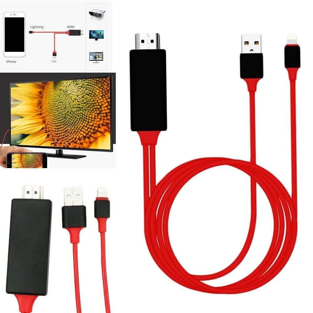 1080P HDMI Adapter Kabel für Blitz Digital AV Adapter für iPhone X 8 7 6 6 S, 8 Stift USB zu HDMI Kabel für ipad Mini Luft Profi