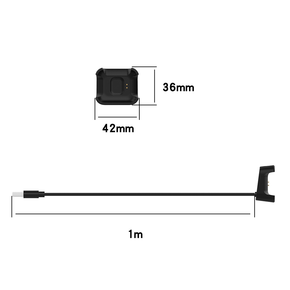 Smartwatch Charger for Xiaomi Mi Watch Lite USB Charger Cable Cord 100cm for Redmi Watch Charging Dock Smartwatch Accessories