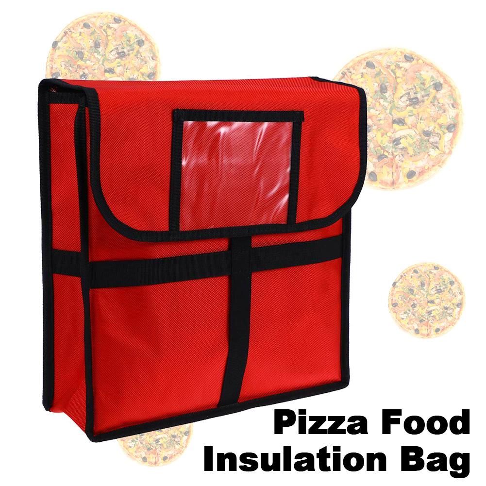 11 Inch Pizza Isolatie Zak Voedsel Behoud Pakket Draagbare Ice Pack Waterdicht Voedsel Opslag Pouch Pizza Levering Zak: Default Title