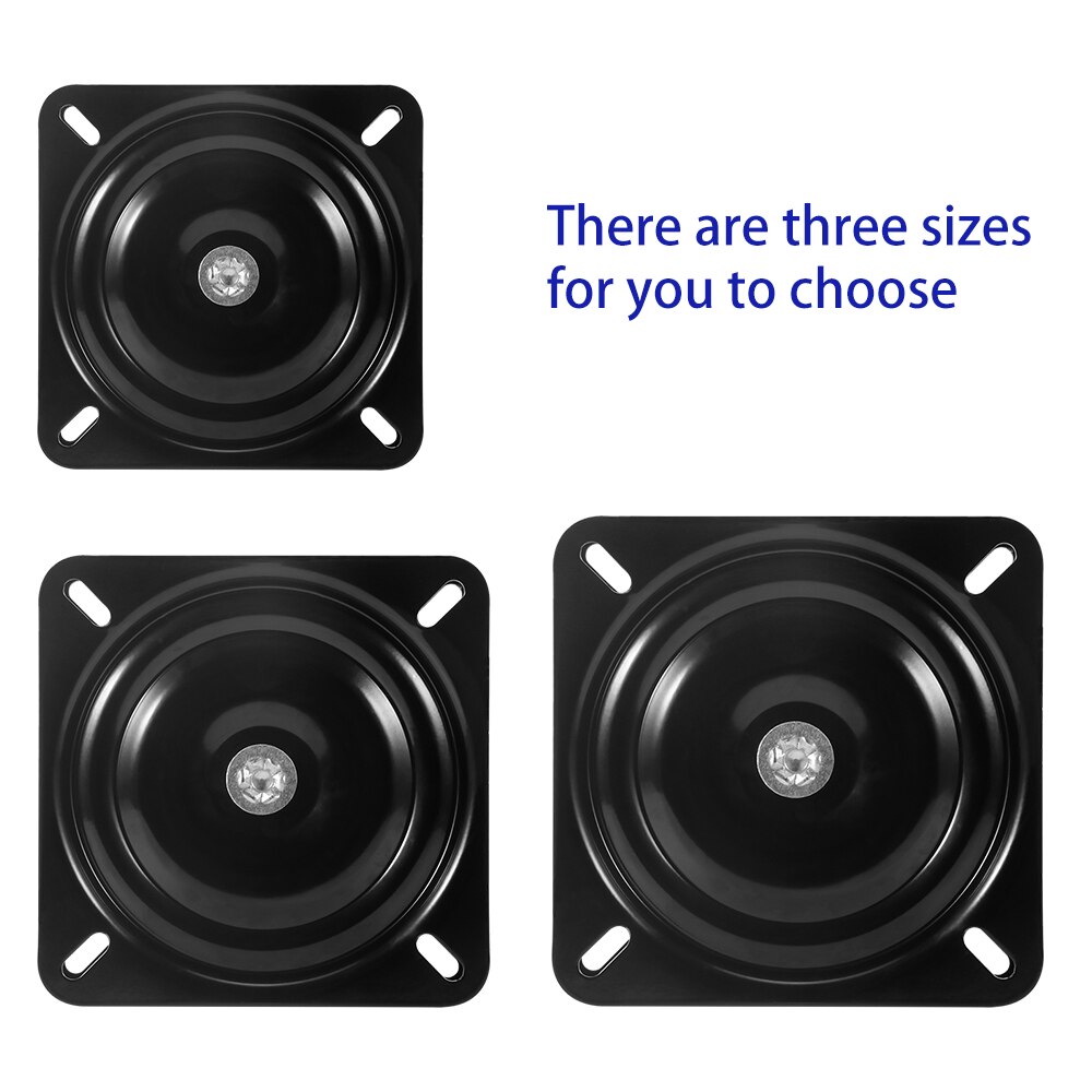 Heavy Duty Lazy Susan Bearing Turntable Boat Seat Swivel Plate Base 360 Degree Rotating Display Stand Furniture Hardware