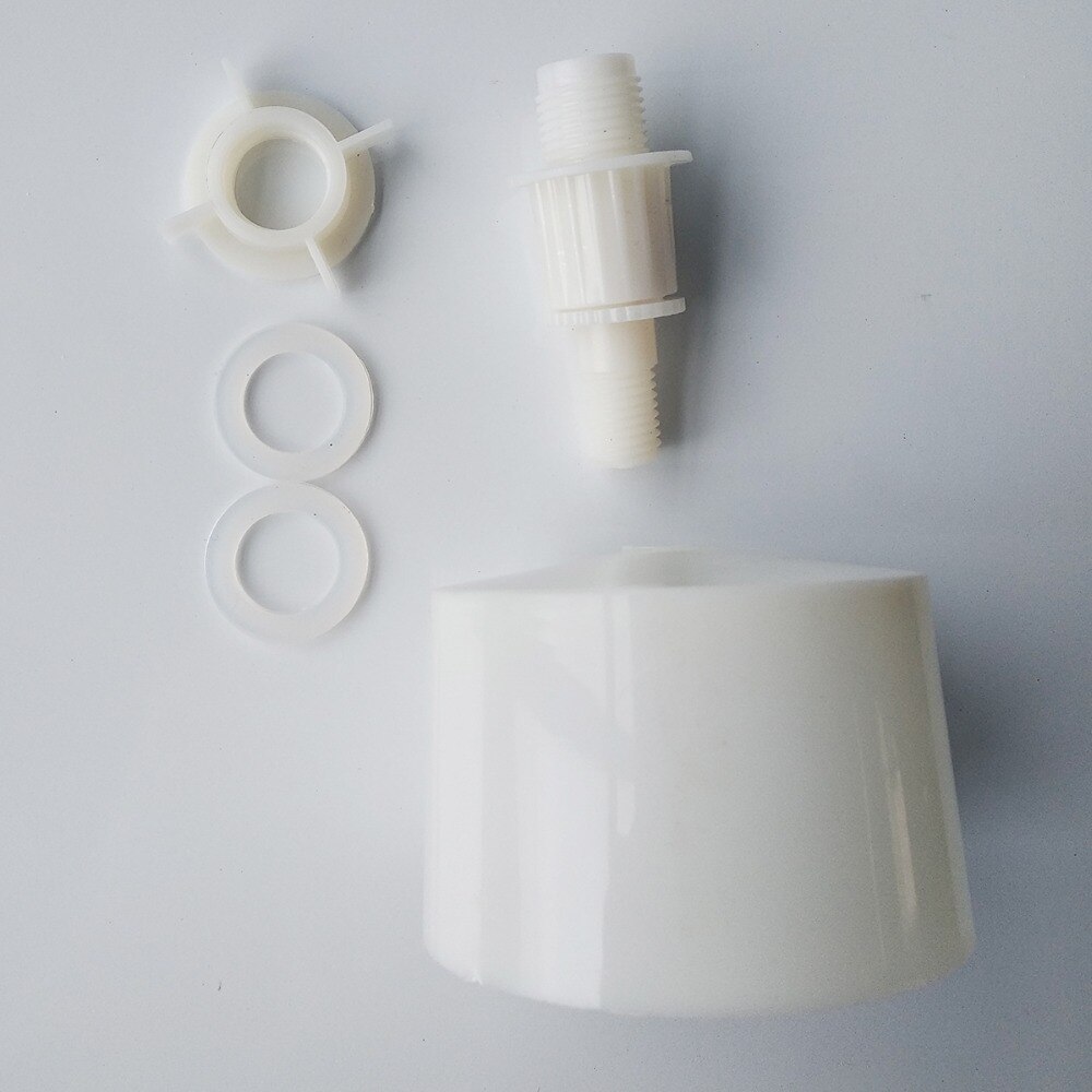 Adjustable Plastic Float Valve for Aquarium Reverse Osmosis System lower Floating ball for Small connector